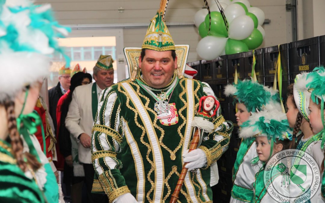 Prinzenempfang im Wolters Hofbrauhaus