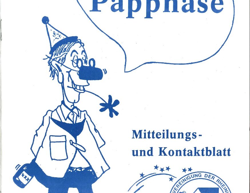 Pappnase Nr. 3 – Ausgabe 3 aus 1988