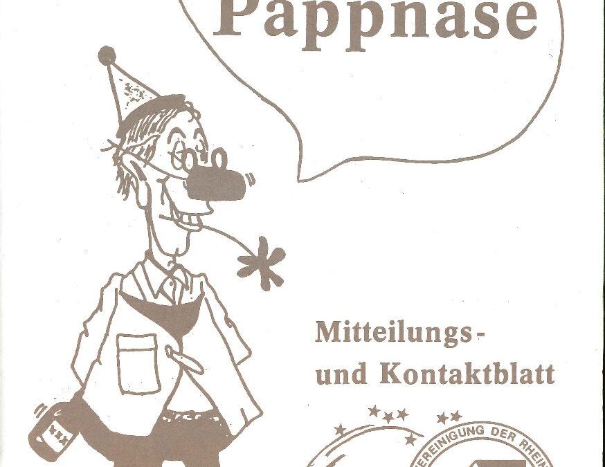 Pappnase Nr. 4 –  Ausgabe 4 aus 1988