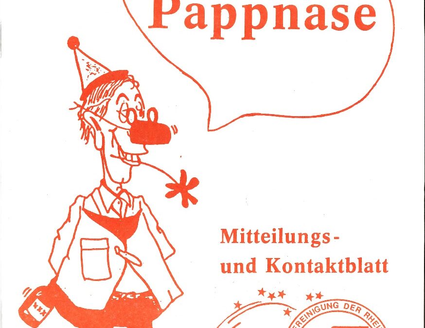Pappnase Nr. 5 –  Ausgabe 1 aus 1989