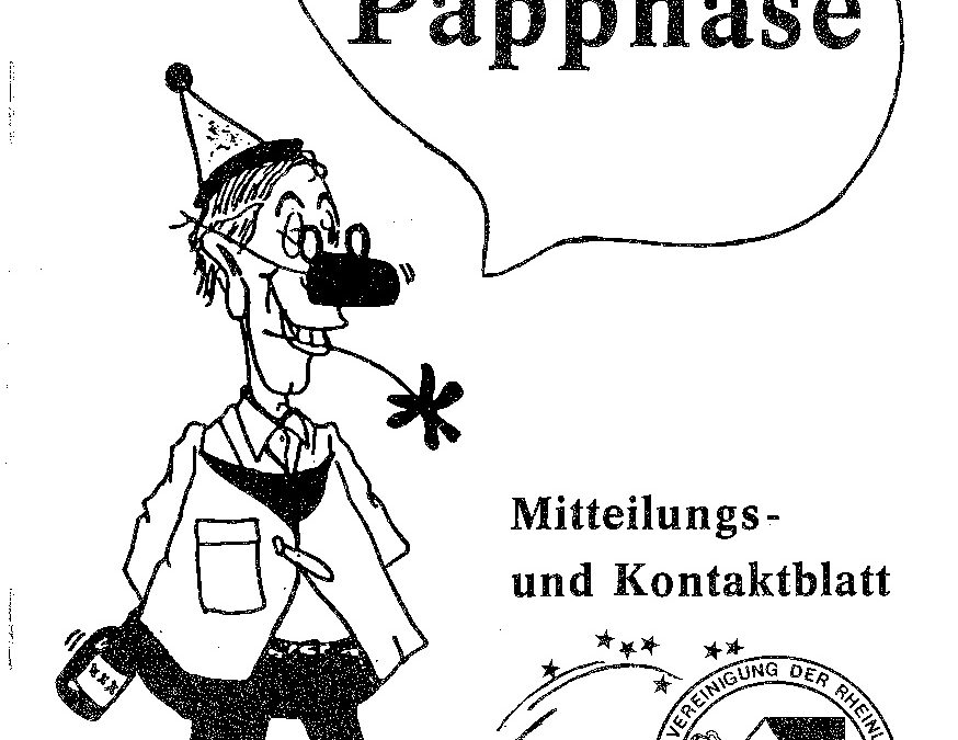 Pappnase Nr. 6 –  Ausgabe 2 aus 1989
