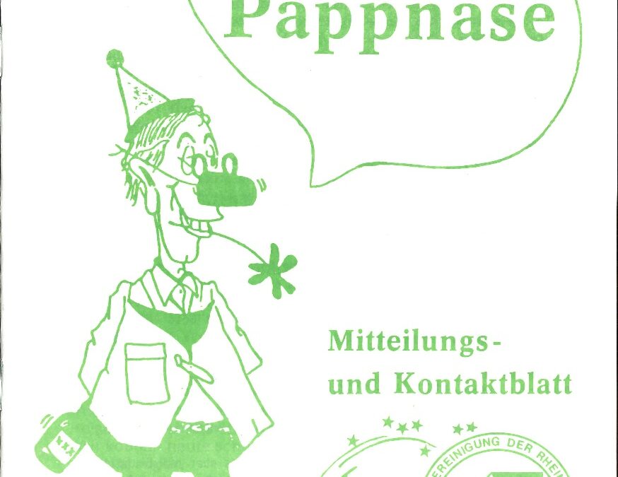 Pappnase Nr. 9 –  Ausgabe 2 aus 1990