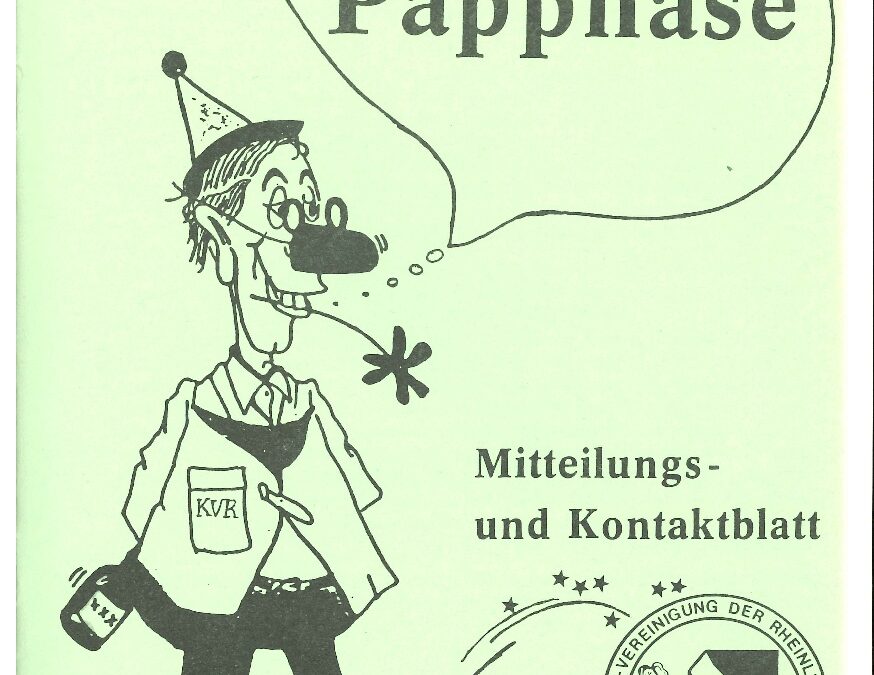Pappnase Nr. 10 – Ausgabe 3 aus 1990