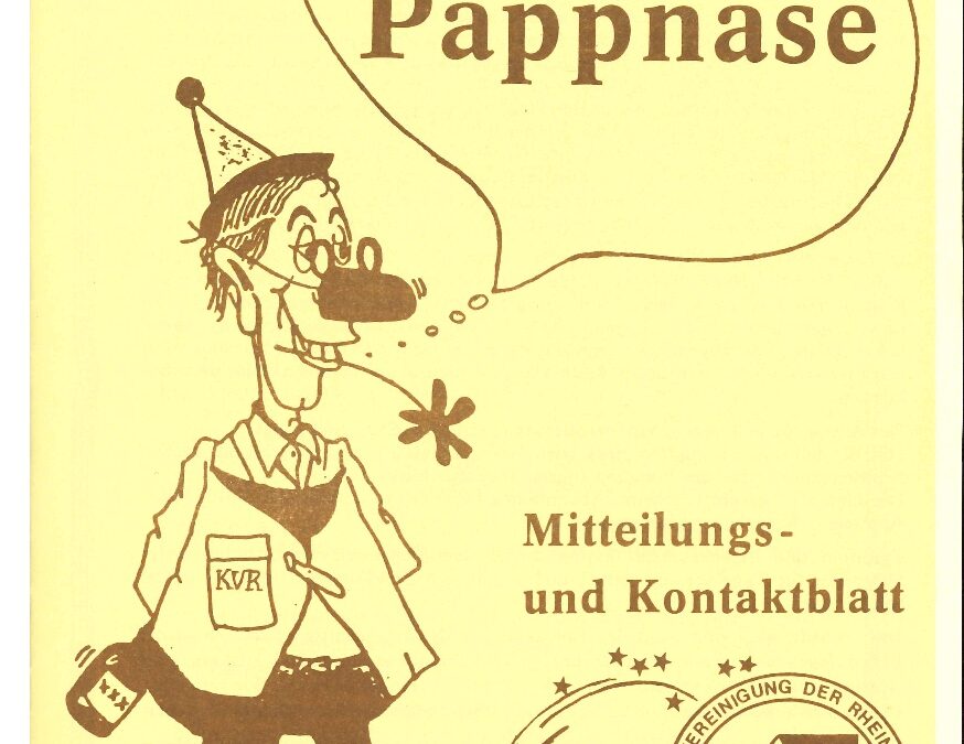 Pappnase Nr. 11 – Ausgabe 4 aus 1990