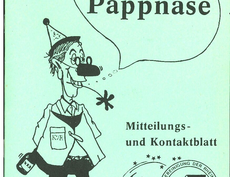 Pappnase Nr. 12 – Ausgabe 1 aus 1991