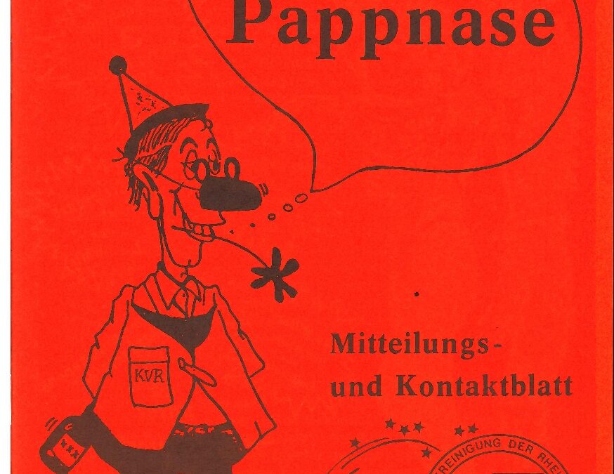 Pappnase Nr. 13 – Ausgabe 2 aus 1991