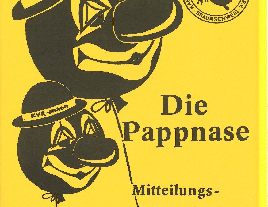 Pappnase Nr. 15 – Ausgabe 1 aus 1993