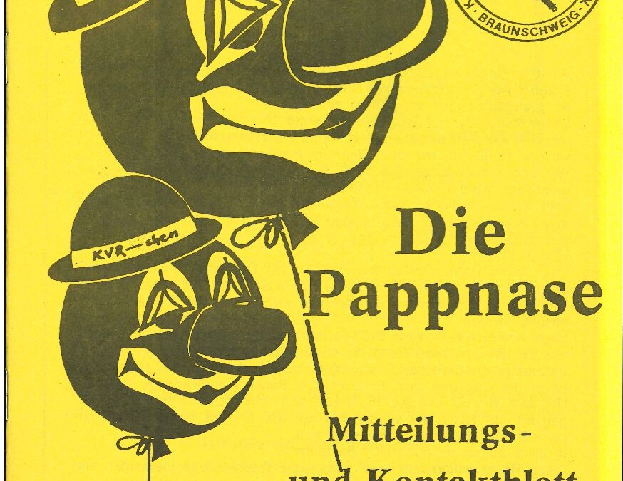 Pappnase Nr. 16 – Ausgabe 1 aus 1996