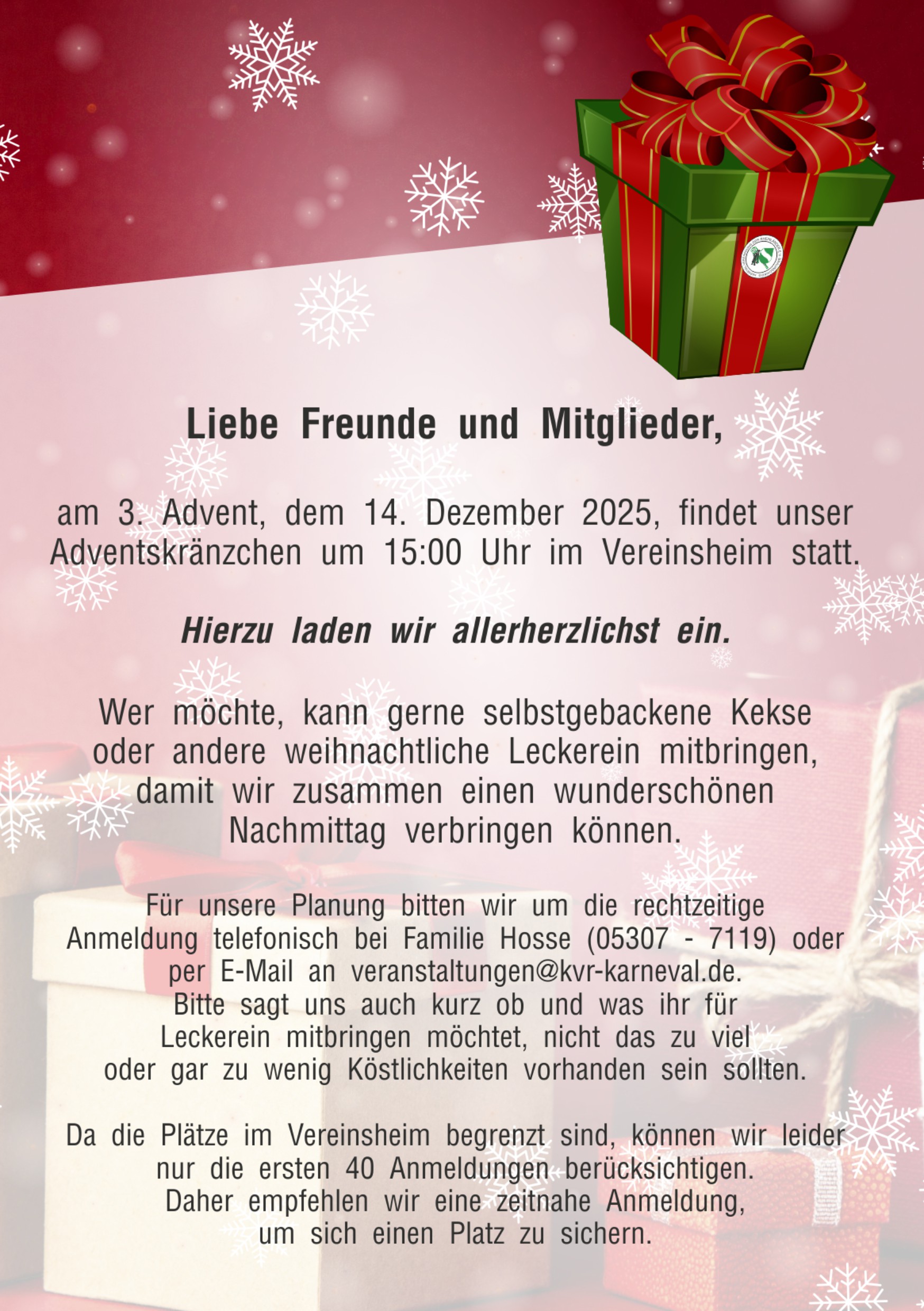 Adventskränzchen 2025