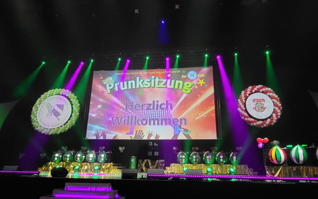 Prunksitzung am Valentinstag begeistert das Publikum